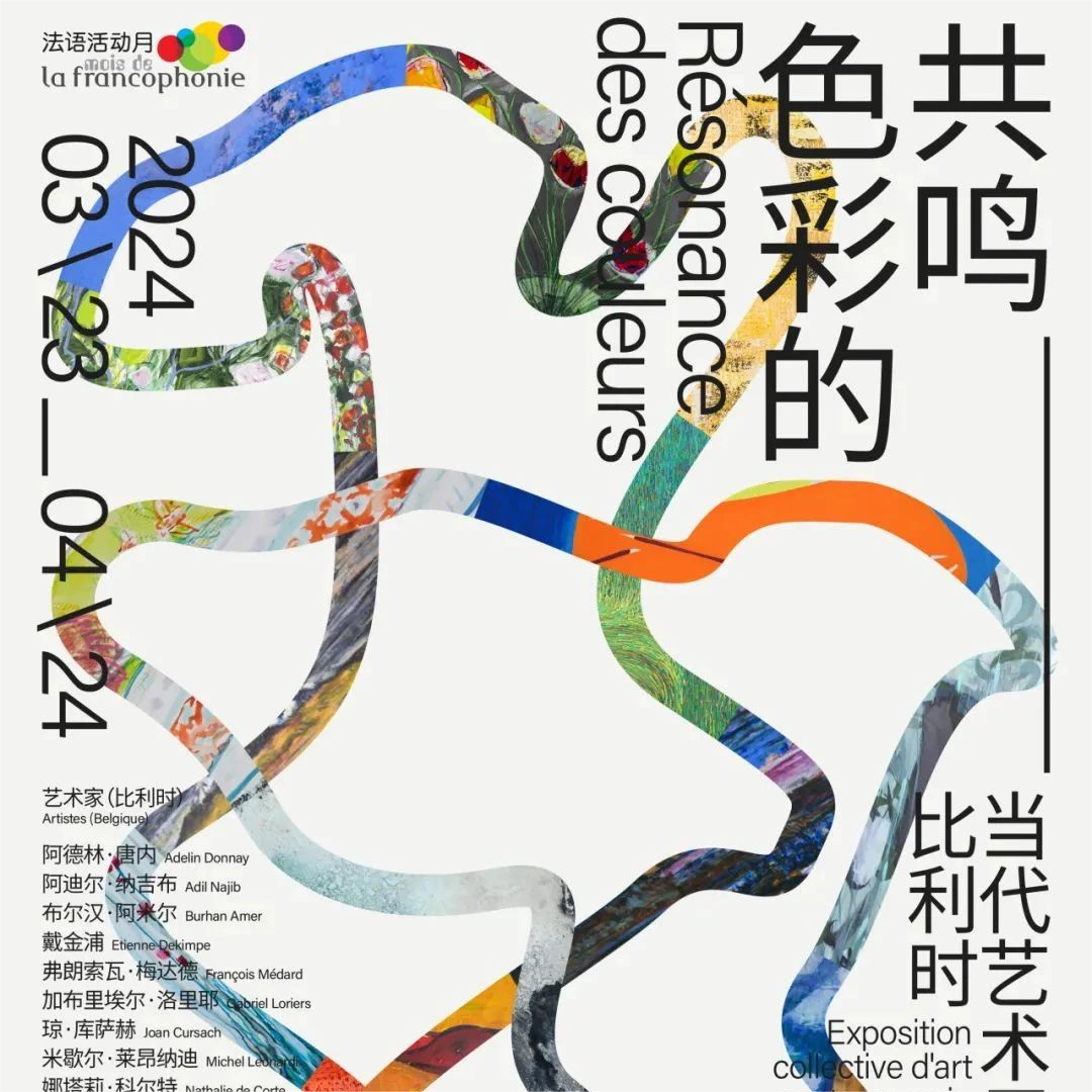 2024年3月 | 馆界合作&MoreArt晶艺术|色彩的共鸣--比利时当代艺术群展